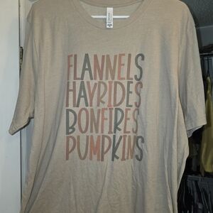 Bella Canvas Tan Graphic Tee